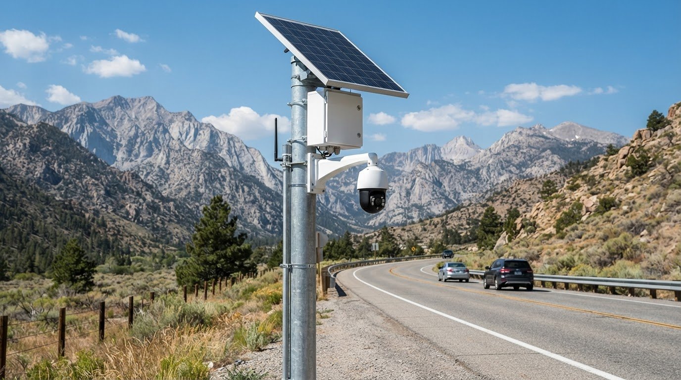 Solar CCTV System