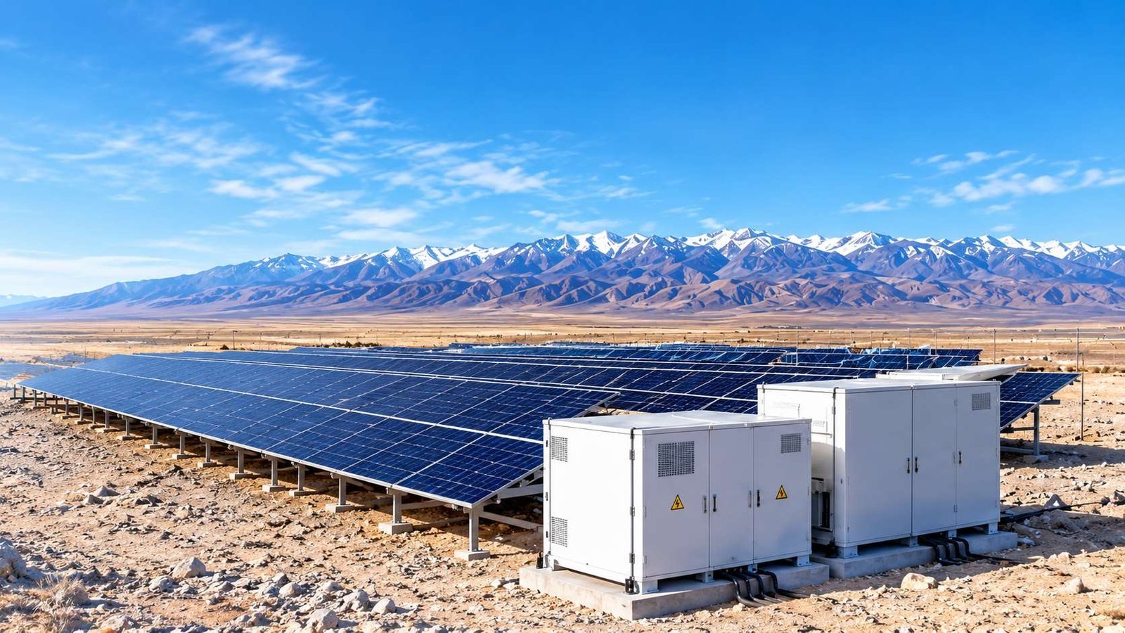 52.8 kW off-grid solar power system in Qinghai pasture