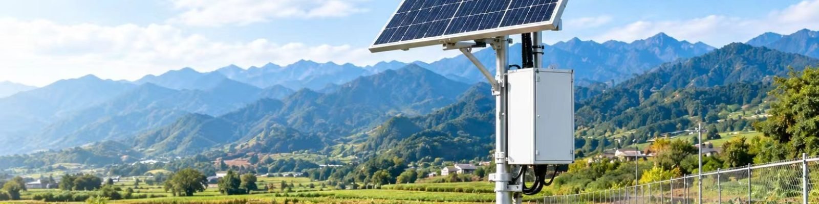 Smart agricultural monitoring solar power system